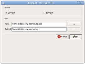 choose the input- and outputfile